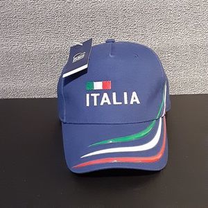 New Atlantis Italia Hat Cap Men Royal Blue Adult 1486 Cotton